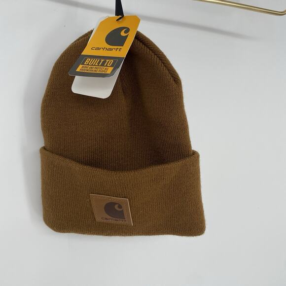 Carhartt Knit Beanie NWT Brown Model No AH1070-M - Picture 1 of 5